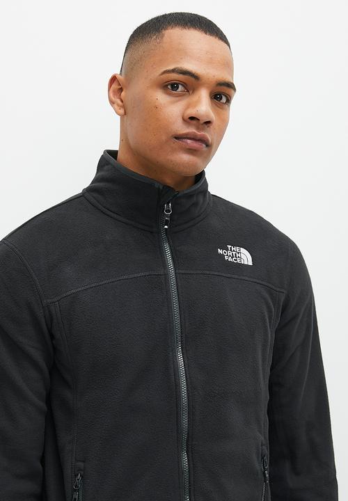The North Face - M 100 glacier full zip - eu - tnf black