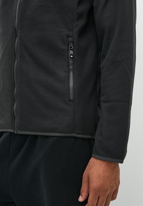 The North Face - M 100 glacier full zip - eu - tnf black