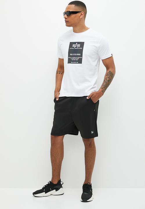 Alpha Industries - Rainbow block tee - white