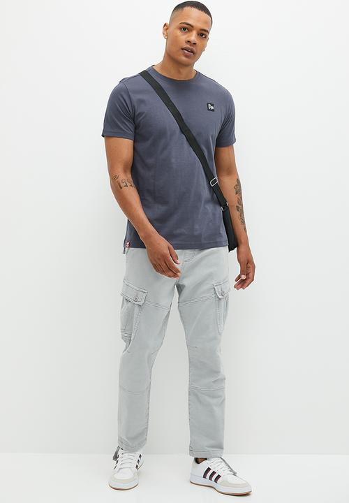 Alpha Industries - Ai rubber badge tee - dark grey
