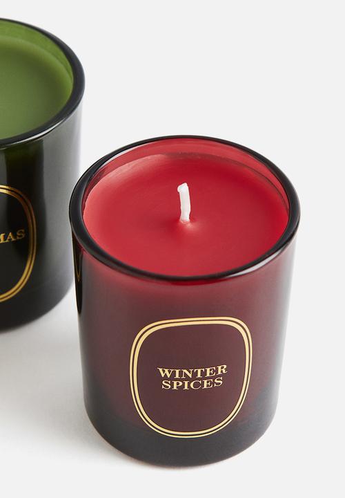 H&M - 2-Pack small scented candles - multi-coloured 
