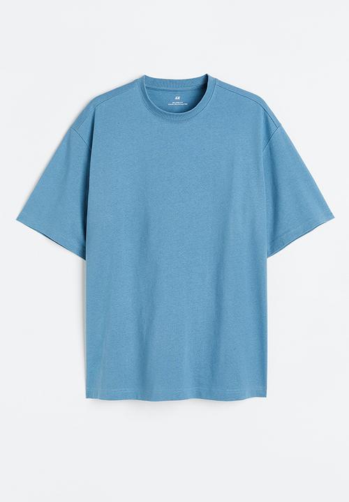 H&M - Relaxed fit T-shirt - blue