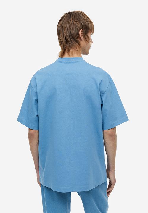 H&M - Relaxed fit T-shirt - blue