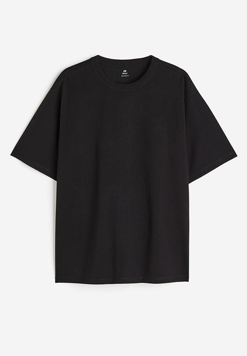 H&M - Coolmax® relaxed fit T-shirt - black