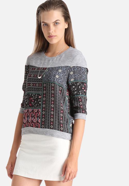 ONLY - Identity Patchwork Top 