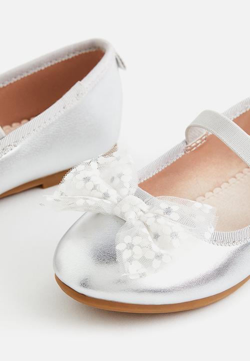 H&M - Ballet pumps - silver