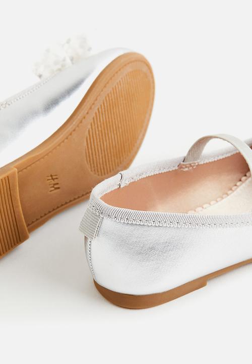 H&M - Ballet pumps - silver
