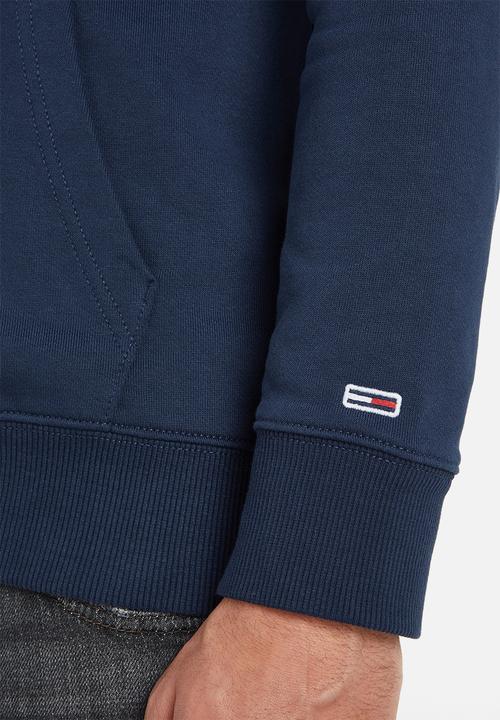 Tommy Hilfiger - TJM regular entry graphic hoodie - mid blue