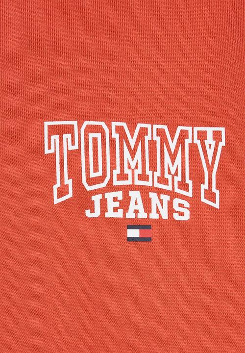Tommy Hilfiger - TJM reg entry graphic crew - dark red