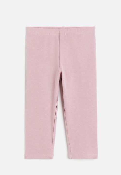 H&M - 3/4-Length leggings - light pink