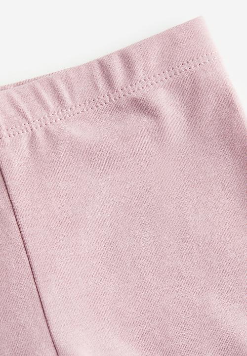 H&M - 3/4-Length leggings - light pink