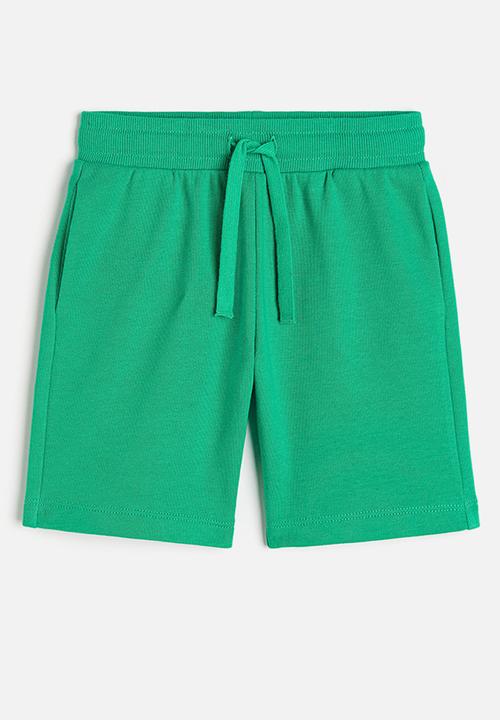 H&M - Sweatshirt shorts - green