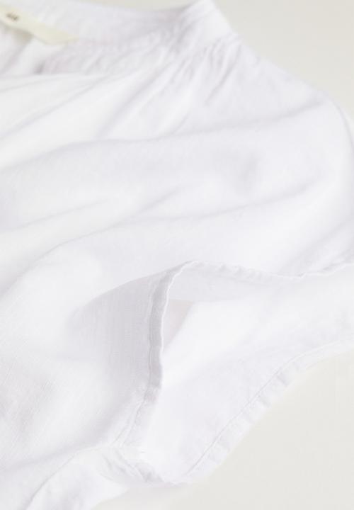H&M - V-neck blouse - white