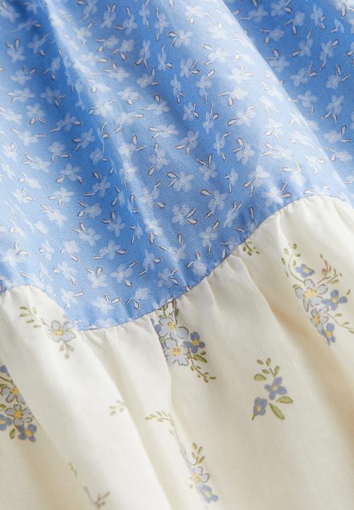 H&M - Sleeveless dress - light blue patterned