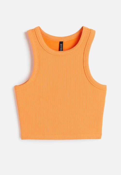 H&M - Cropped vest top - orange