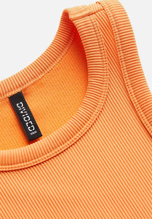 H&M - Cropped vest top - orange