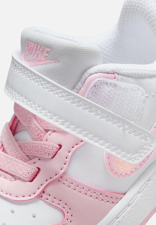 Nike - Nike court borough low recraft - white & pink foam
