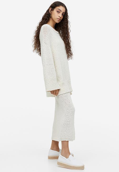 H&M - Platform espadrilles - white