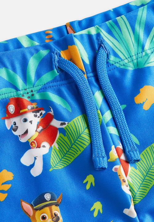H&M - Printed swimming trunks - blue paw patrol