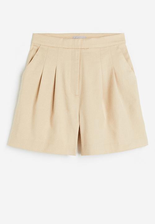 H&M - Wide shorts - beige
