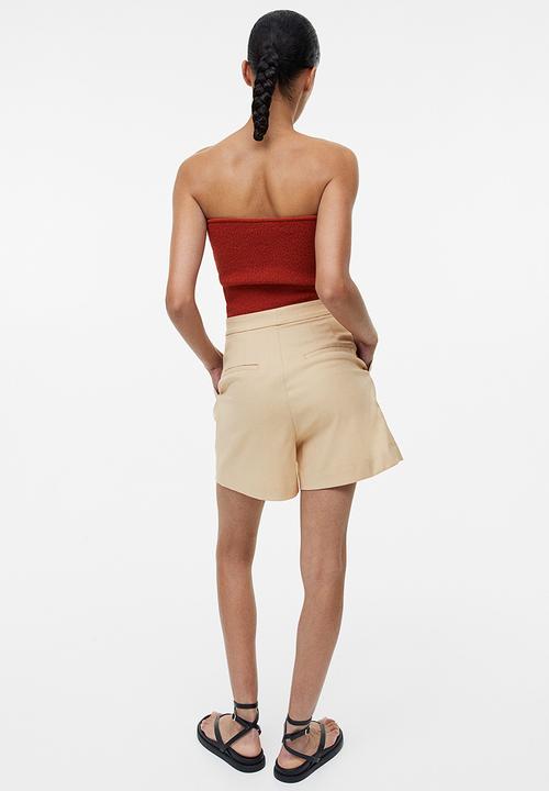 H&M - Wide shorts - beige