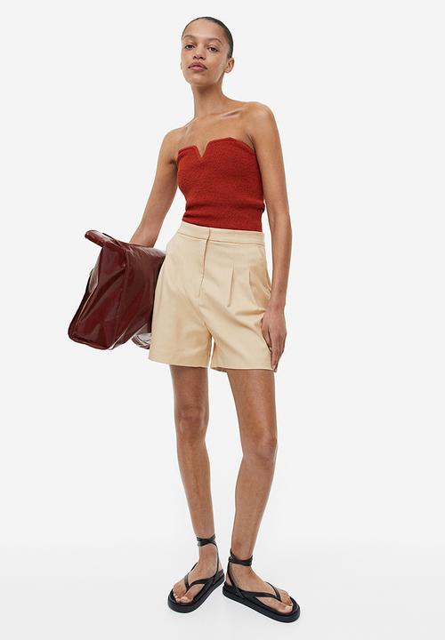 H&M - Wide shorts - beige