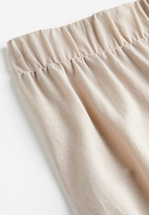 H&M - Pull-on jersey trousers - beige