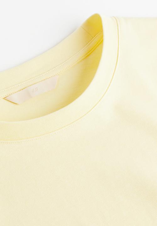 H&M - Cotton t-shirt - yellow