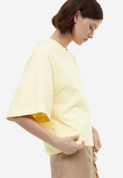 H&M - Cotton t-shirt - yellow