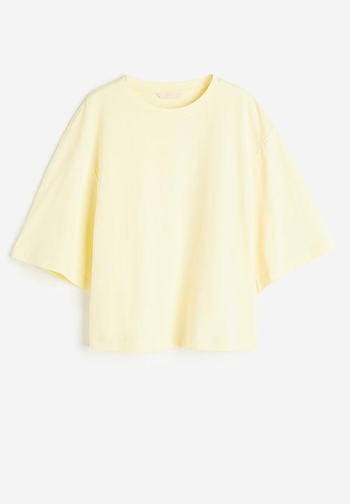 H&M - Cotton t-shirt - yellow