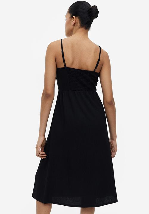 H&M - Twist-detail dress - black