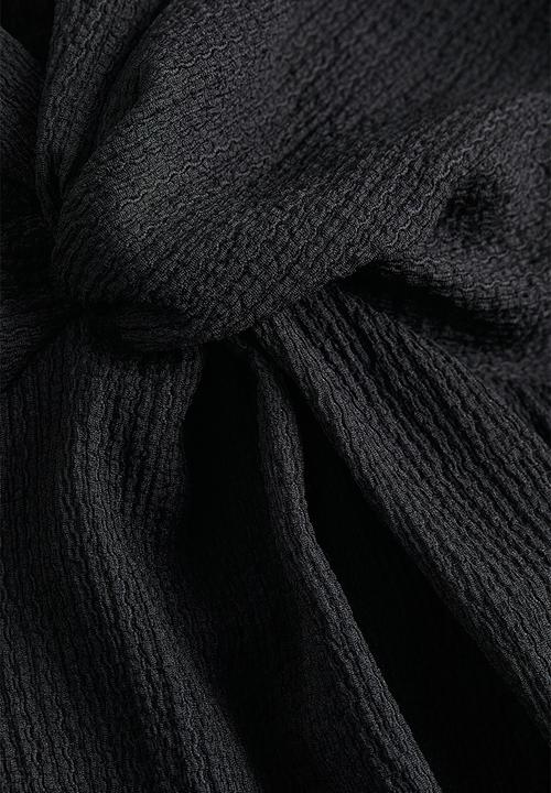 H&M - Twist-detail dress - black