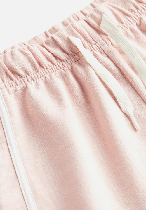 H&M - Cotton sweatshorts - light pink
