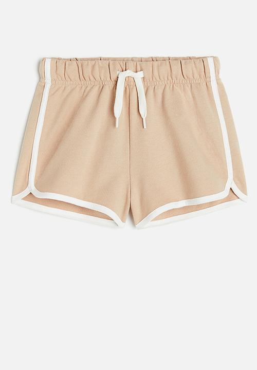 H&M - Cotton sweatshorts - light beige