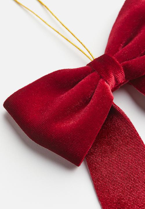 H&M - Christmas tree decoration - red bow