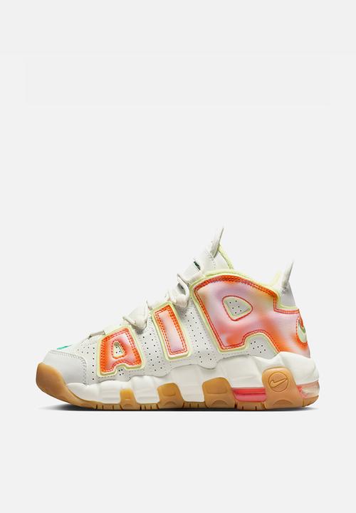 Nike - Nike air more uptempo - sail/stadium green-luminous green