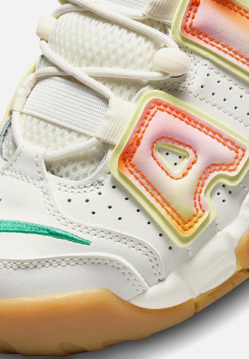 Nike - Nike air more uptempo - sail/stadium green-luminous green