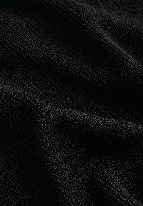 H&M - Tie-detail knitted dress - black