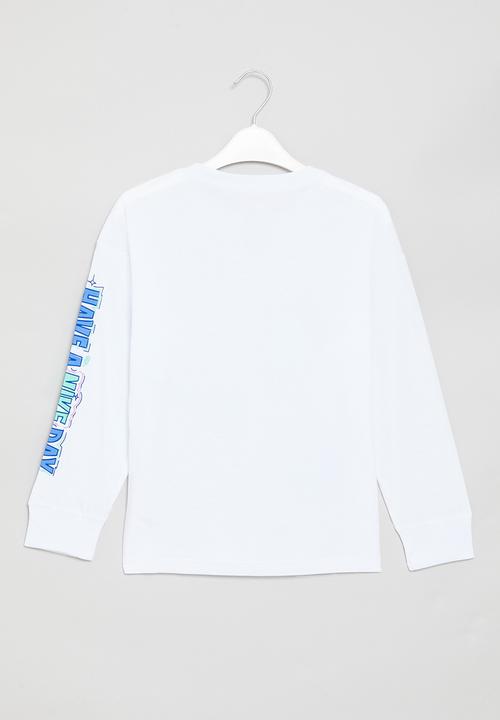 Nike - Nike art of play long sleeve tee - white