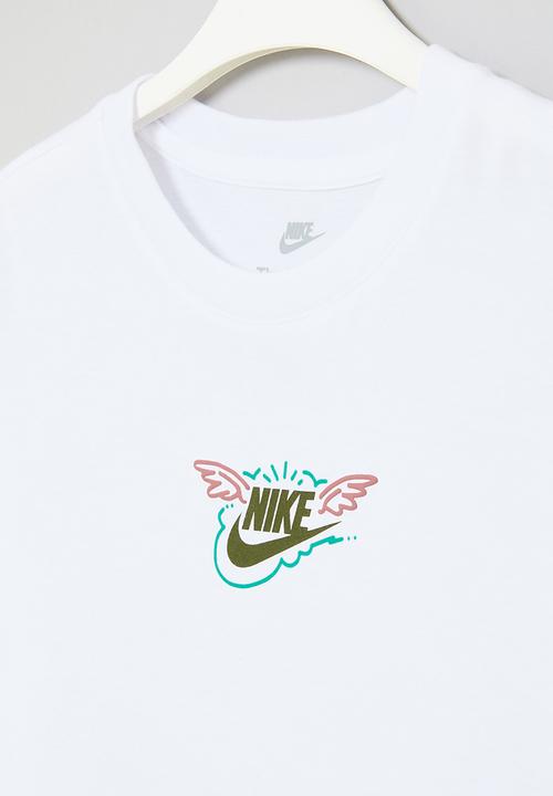 Nike - Nike swoosh relaxed tee - white
