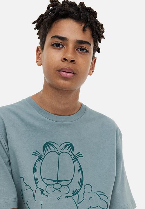 H&M - Printed t-shirt - turquoise