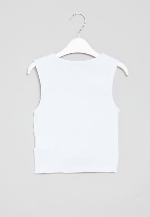 HAILYS - T-shirt - white