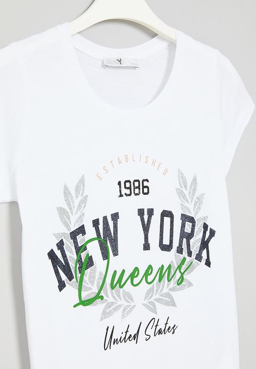 HAILYS - T-shirt - white