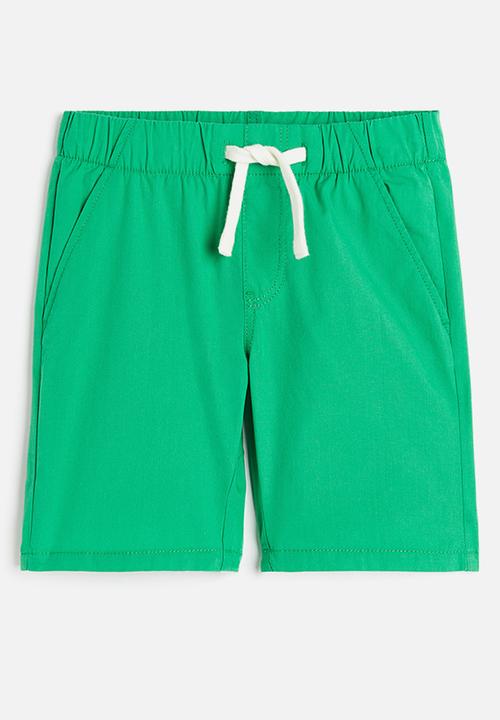 H&M - Cotton shorts - green