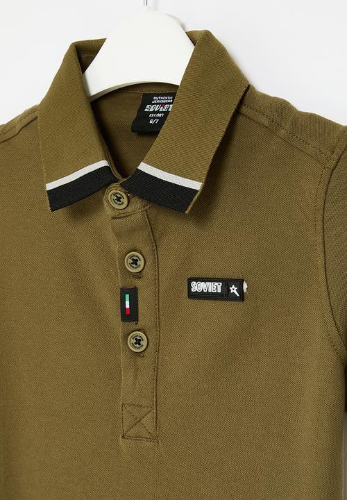 SOVIET - Boys pique golfer - cigar