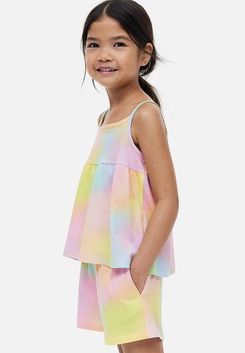 H&M - Cotton strappy top - light orange