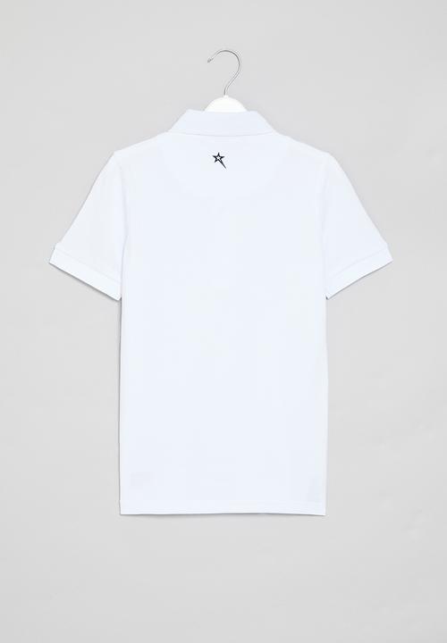 SOVIET - Boys pique golfer - white