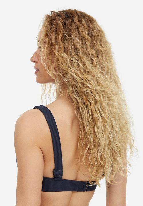 H&M - Push up bikini top - dark blue