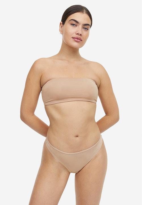 H&M - 3-Pack microfibre thong briefs - multi