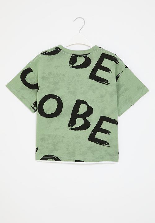 Pop Candy - Printed tee - green